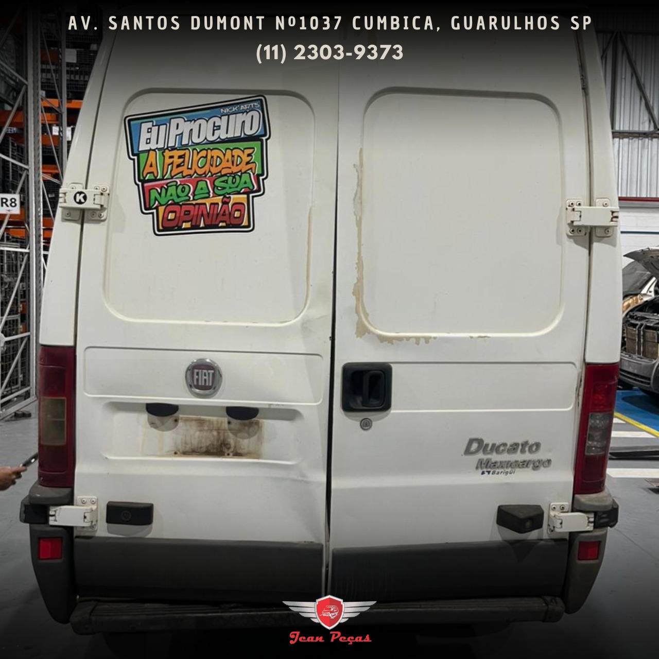 Portas traseiras Ducato